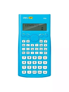 Калькулятор DELI E1710A/BLU 12 разр. научный синий 240 функций - купить в магазине Кассандра, фото, , 