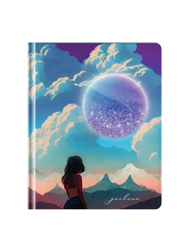 Дневник 1-11 класс  48л. (твердый) Greenwich Line "Dream on", иск. кожа, УФ-печать, аппликация с наполне- купить в магазине Кассандра, фото, 4680211468408, 