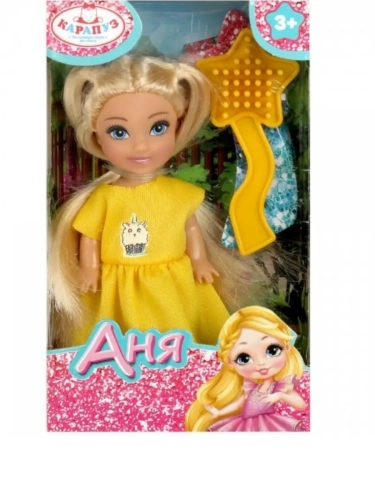 Кукла Аня 12 см- купить в магазине Кассандра, фото, 4650250591313, 