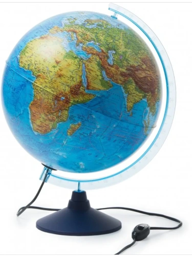 Глобус физико-политический с подсветкой от сети 320мм " Globen ", серия Классик Евро- купить в магазине Кассандра, фото, 4680009931138, 