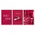 Тетрадь 96л., А4, клетка, на гребне BG "Viva Magenta", soft-touch ламинация - купить в магазине Кассандра, фото, 4690326267704, 