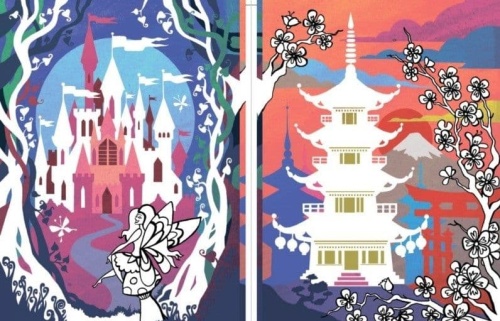 Силуэты. Книга для раскрашивания- купить в магазине Кассандра, фото, 9785990719361, 