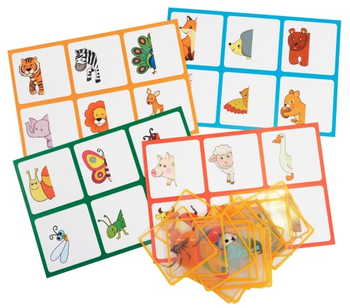 Пластиковое лото для малышей. Угадай, кто это? Найди половинку- купить в магазине Кассандра, фото, 4650388211060, 