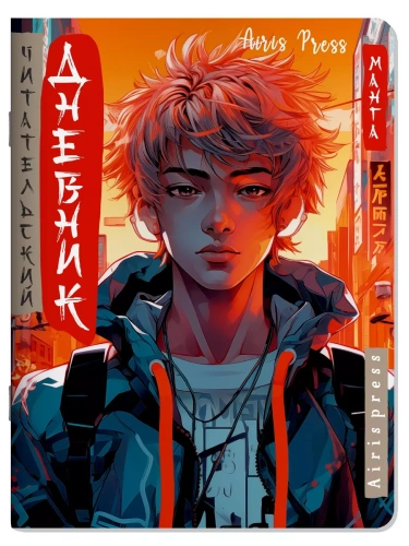 Читательский дневник в стиле манга. Парень в наушниках- купить в магазине Кассандра, фото, 9785811285976, 