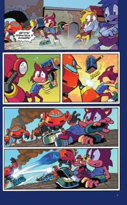 Sonic. Нежелательные последствия. Комикс. Том 1 (перевод от Diamond Dust и Сыендука)- купить в магазине Кассандра, фото, 9785041120993, 