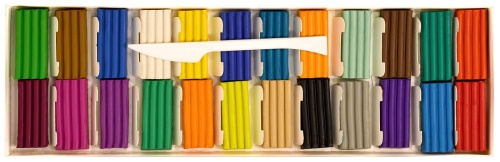 Пластилин 24 цв. Каляка-Маляка 360 г ассорти- купить в магазине Кассандра, фото, 4602723158387, 