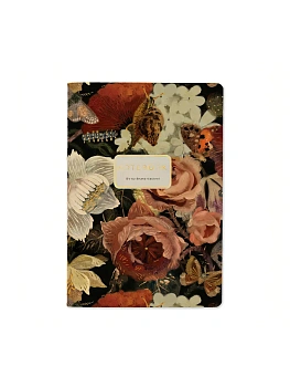 Тетрадь 40л  А5 " Bruno Visconti " Flora. Lush Bouquet, линия, сшивка, обложка- мелованный картон, м - купить в магазине Кассандра, фото, 5056498439834, 