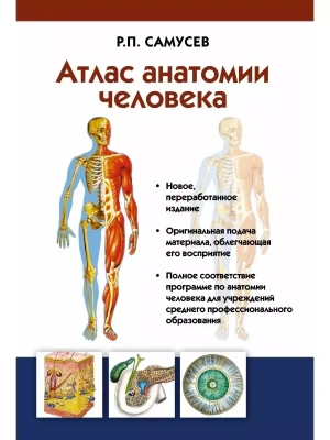 Атлас анатомии человека. Учебное пособие для студентов учреждений среднего профессионального образов — фото, ISBN 9785170839476