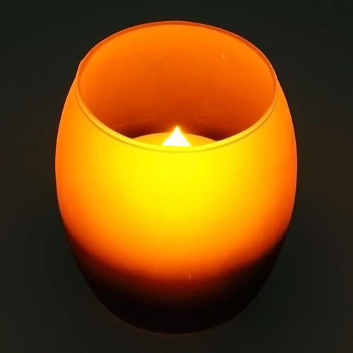 Лампа декоративная ЭРА светодиодная свеча в стакане А13 red- купить в магазине Кассандра, фото, 5055398640838, 