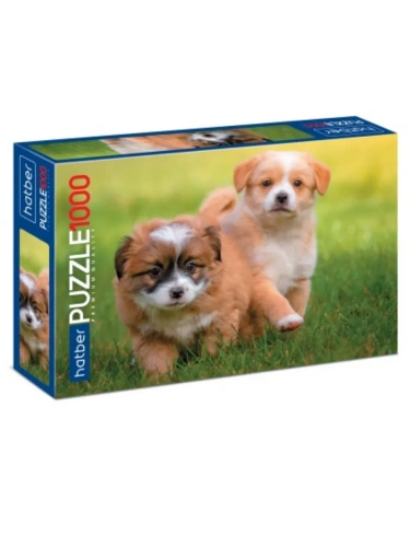 Пазлы " Hatber " 1000элементов Premium Щенки 68*45см, картонная упаковка- купить в магазине Кассандра, фото, 4606782418468, 