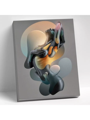 Картина по номерам (40х50) ИСКУССТВО ДИЗАЙНА (23 цвета)- купить в магазине Кассандра, фото, 4660011885728, 