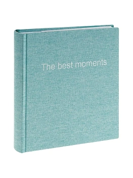 Фотоальбом на 200 фото 10*15см, ArtSpace "Moments", бумажные страницы, ткань — фото, ISBN 4680211645434