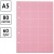 Сменный блок А5.80л. Space  розовый СБц80_219- купить в магазине Кассандра, фото, 4610008522198, 