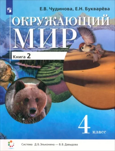 Окружающий мир 4 класс Чудинова. 2019. часть 2. ФГОС- купить в магазине Кассандра, фото, 9785996341870, 