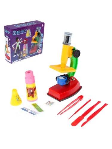 Микроскоп +13 предм. №2 №SL-03746  арт.689158- купить в магазине Кассандра, фото, 2906891580004, 