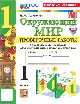 Окружающий мир 1кл.Плешаков.Проверочные работы.ФГОС НОВЫЙ (к новому учебнику)2025 Школа России — фото, ISBN 9785377199243