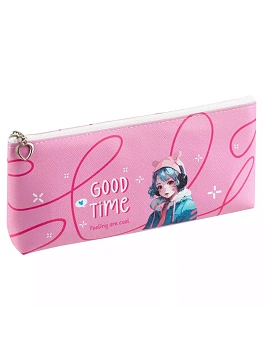 Пенал мягкий 200*85*30 MESHU "Good time", искусственная кожа — фото, ISBN 4680211557928