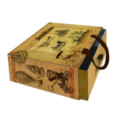 Подарочная коробка MAGIC PACK, 16*16*8 см, "Достопримечательности", прямоугольная- купить в магазине Кассандра, фото, 4630020638790, 