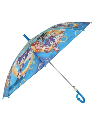 Зонт детский соник r-45см, ткань, полуавтомат ИГРАЕМ ВМЕСТЕ в кор.120шт- купить в магазине Кассандра, фото, 4660254419414, 