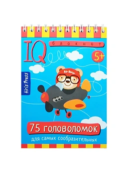 Умный блокнот. 75 головоломок — фото, ISBN 9785811260591