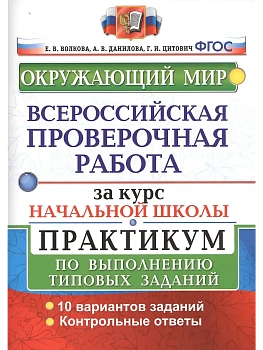 ВПР.Окружающий мир.За курс начальной школы.ПРАКТИКУМ. ФГОС — фото, ISBN 9785377169260
